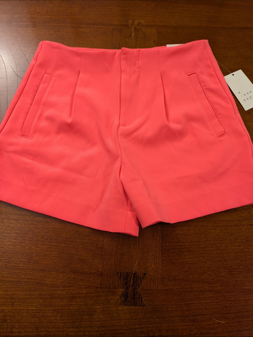 a new day Hot Pink Tailored Women's Shorts NWT Size 6